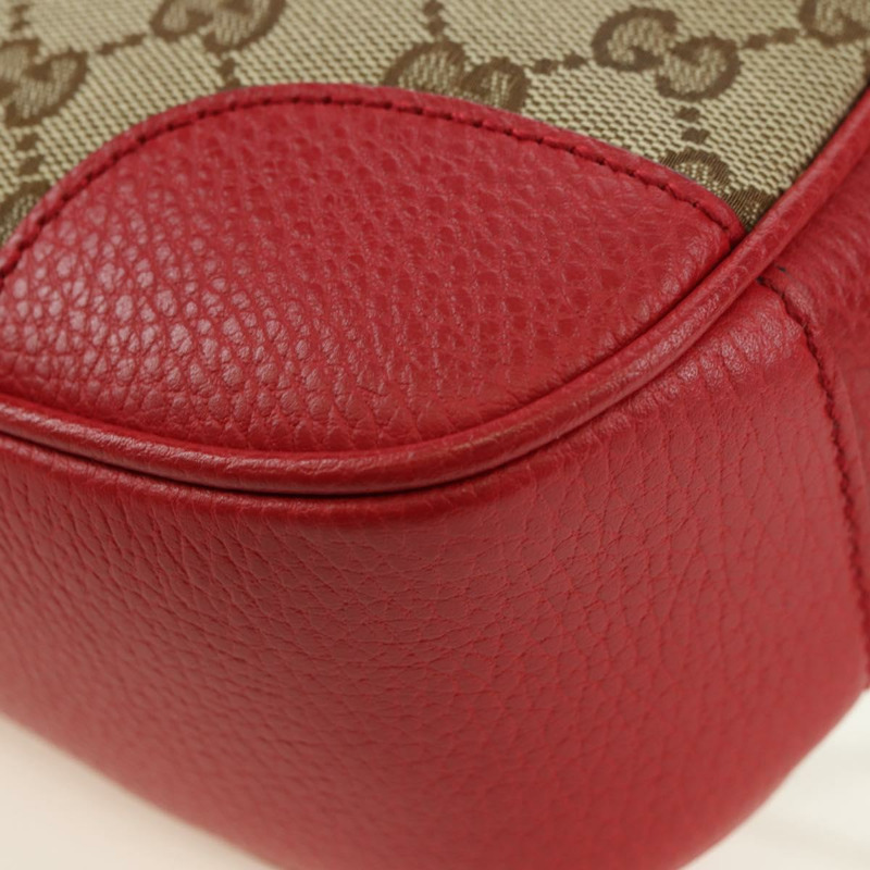 【日本直送】GUCCI GG帆布肩背包 米色/金色 449413 正品 am11547V-18