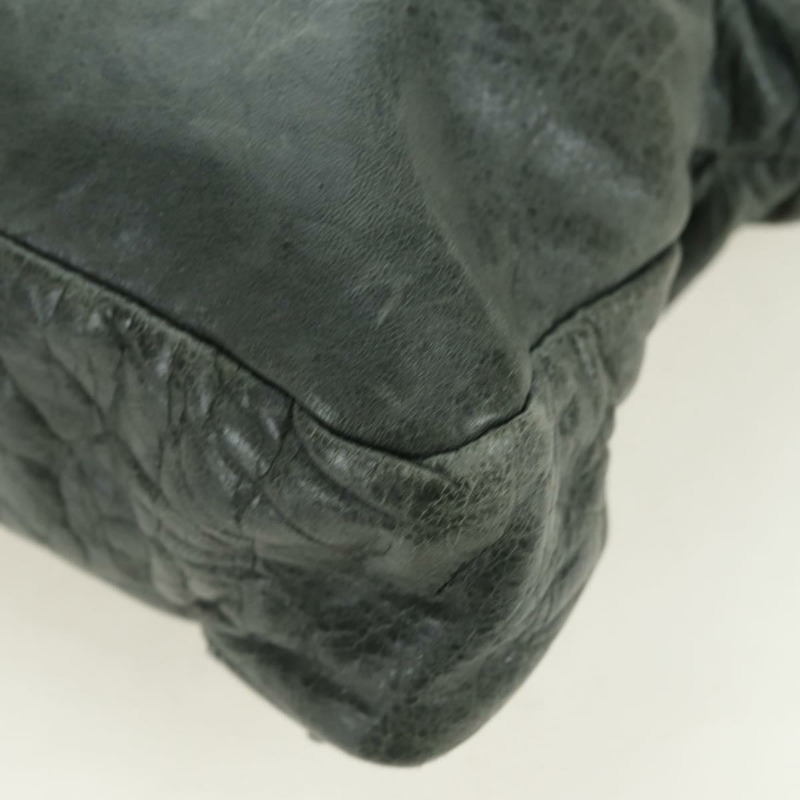 【日本直送】BALENCIAGA The First 手提包 皮革 2way 灰色 103208 正品 177647SAM-17