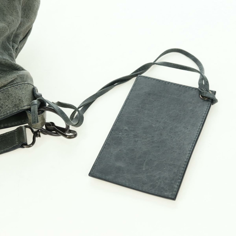 【日本直送】BALENCIAGA The First 手提包 皮革 2way 灰色 103208 正品 177647SAM-19