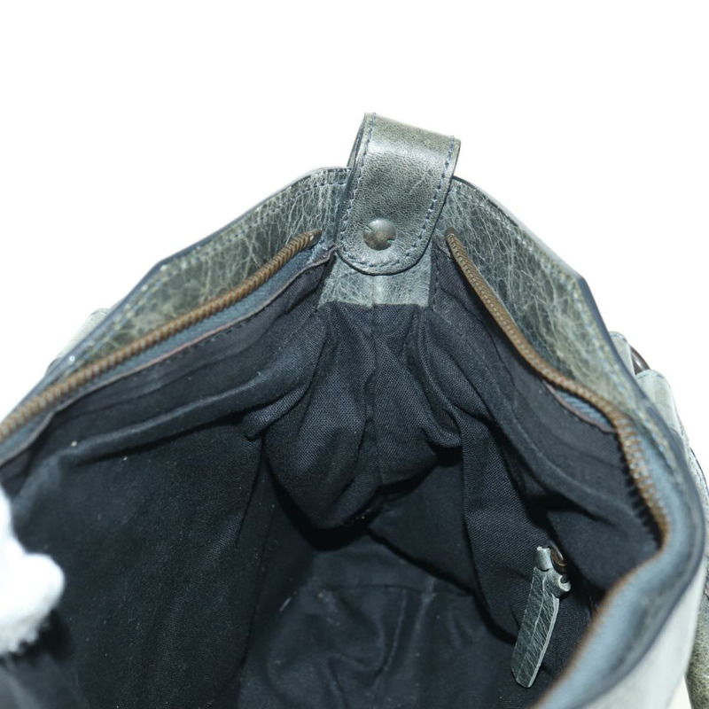 【日本直送】BALENCIAGA The First 手提包 皮革 2way 灰色 103208 正品 177647SAM-23