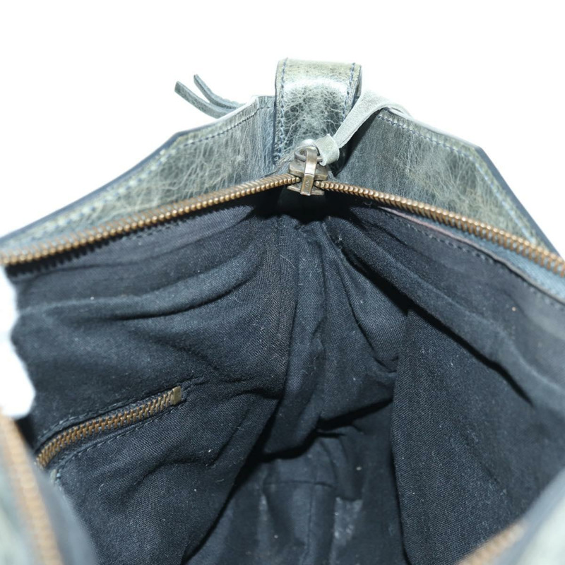 【日本直送】BALENCIAGA The First 手提包 皮革 2way 灰色 103208 正品 177647SAM-24