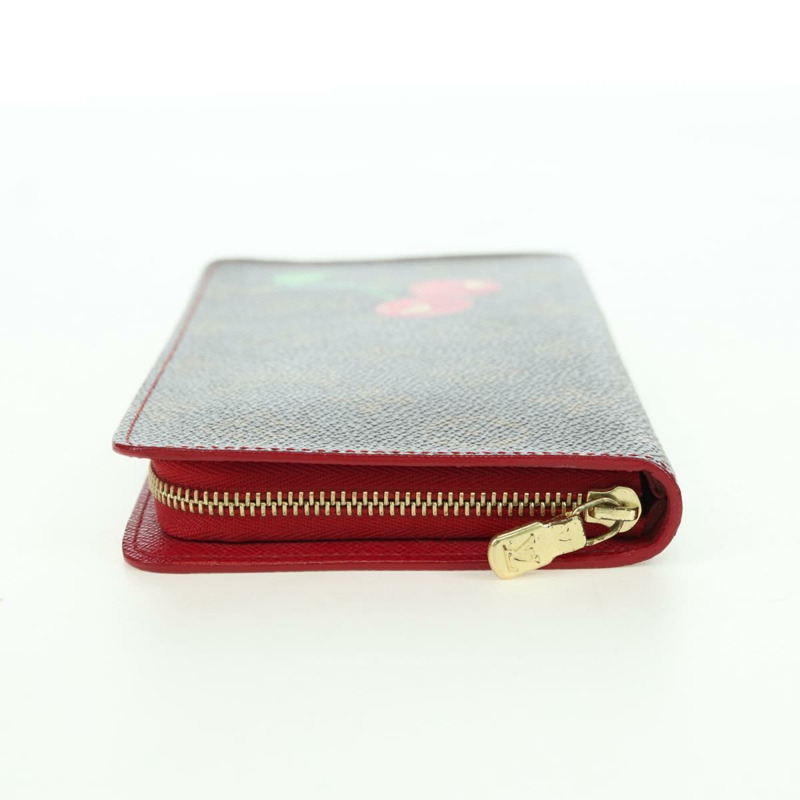【日本直送】路易威登 Monogram Cherry Porte Monnaie 拉鍊長皮夾 M95006 正品 177654V-2