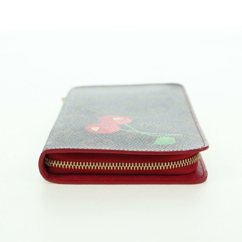 【日本直送】路易威登 Monogram Cherry Porte Monnaie 拉鍊長皮夾 M95006 正品 177654V-3