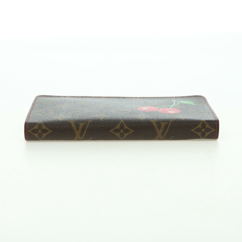 【日本直送】路易威登 Monogram Cherry Porte Monnaie 拉鍊長皮夾 M95006 正品 177654V-5