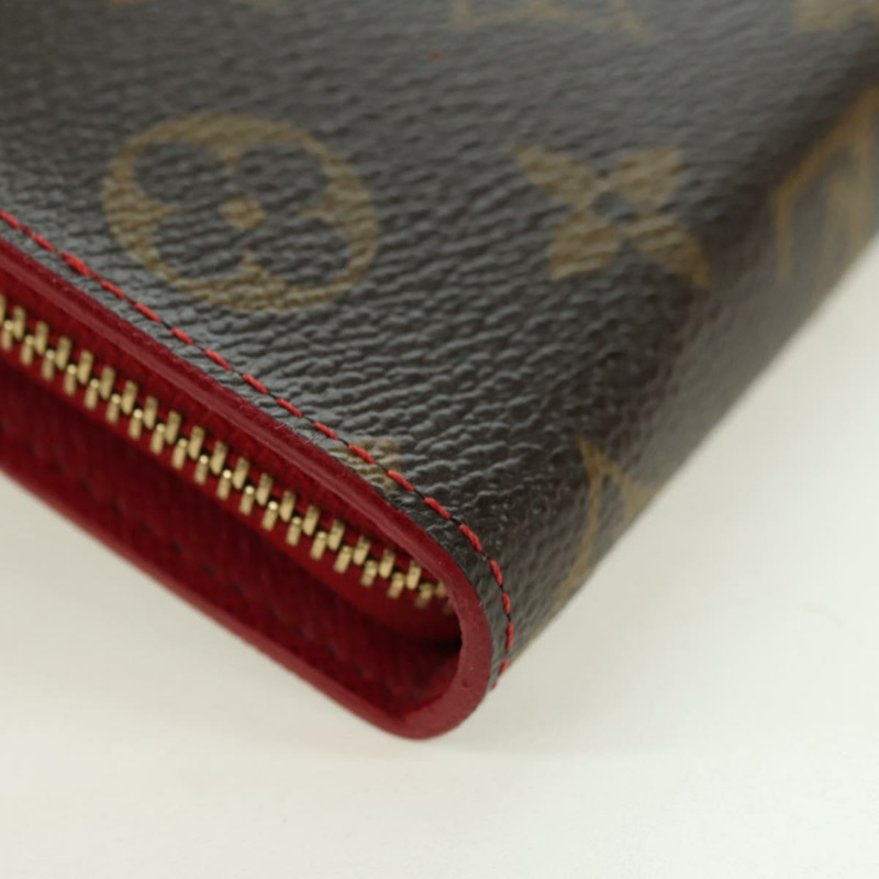 【日本直送】路易威登 Monogram Cherry Porte Monnaie 拉鍊長皮夾 M95006 正品 177654V-14