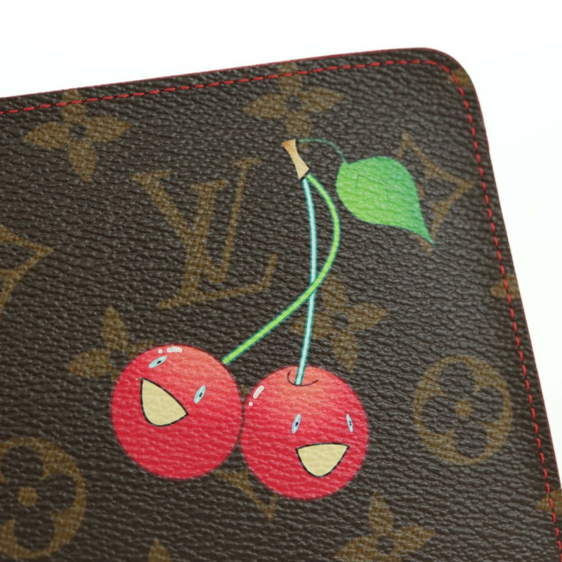 【日本直送】路易威登 Monogram Cherry Porte Monnaie 拉鍊長皮夾 M95006 正品 177654V-16
