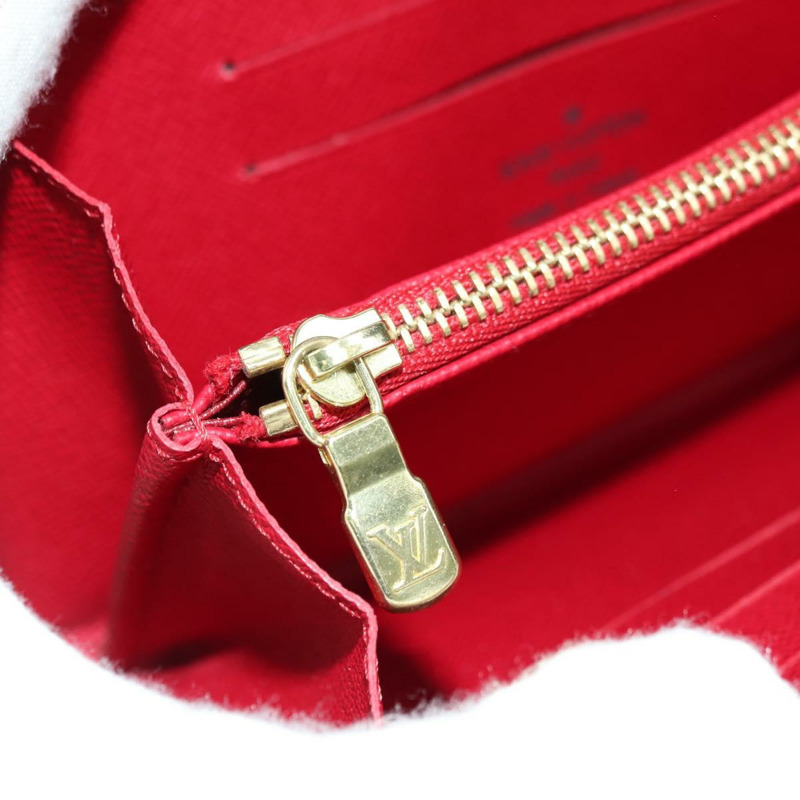 【日本直送】路易威登 Monogram Cherry Porte Monnaie 拉鍊長皮夾 M95006 正品 177654V-20