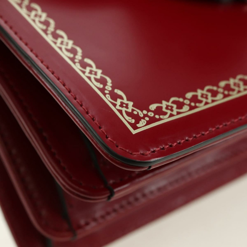 【日本直送】GUCCI 竹葉泰加頭手提包 皮革 兩用 紅金配色 488667 正品 170530SAV-8