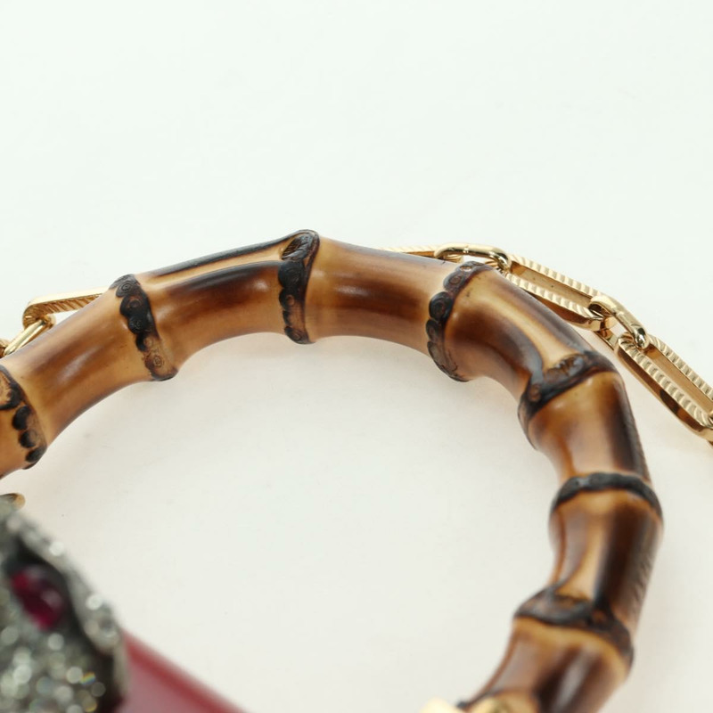 【日本直送】GUCCI 竹葉泰加頭手提包 皮革 兩用 紅金配色 488667 正品 170530SAV-13
