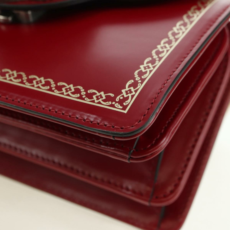 【日本直送】GUCCI 竹葉泰加頭手提包 皮革 兩用 紅金配色 488667 正品 170530SAV-15