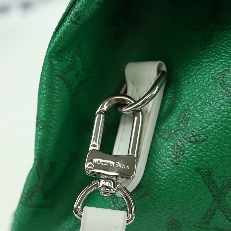 【日本直送】路易威登 Monogram Everyday LV 肩背包 綠色 M80815 LV 正品 177980SM-9