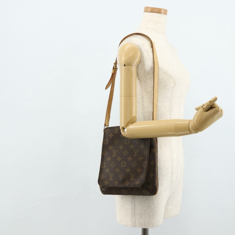 【日本直送】路易威登 Monogram Musette Salsa 短版肩背包 M51258 LV Auth 177337A-20