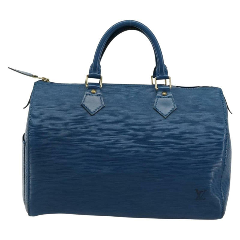 【日本直送】路易威登 Epi Speedy 30 手提包，托萊多藍，M43005，LV 正品，編號 178278A-1
