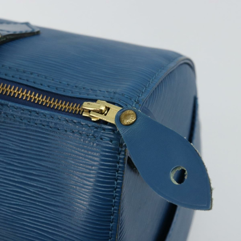 【日本直送】路易威登 Epi Speedy 30 手提包，托萊多藍，M43005，LV 正品，編號 178278A-9