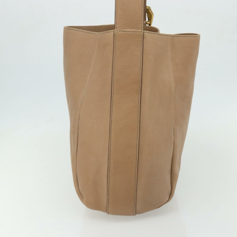 【日本直送】GUCCI 皮革單背包 米色 金色 296880 正品 bs35043A-3