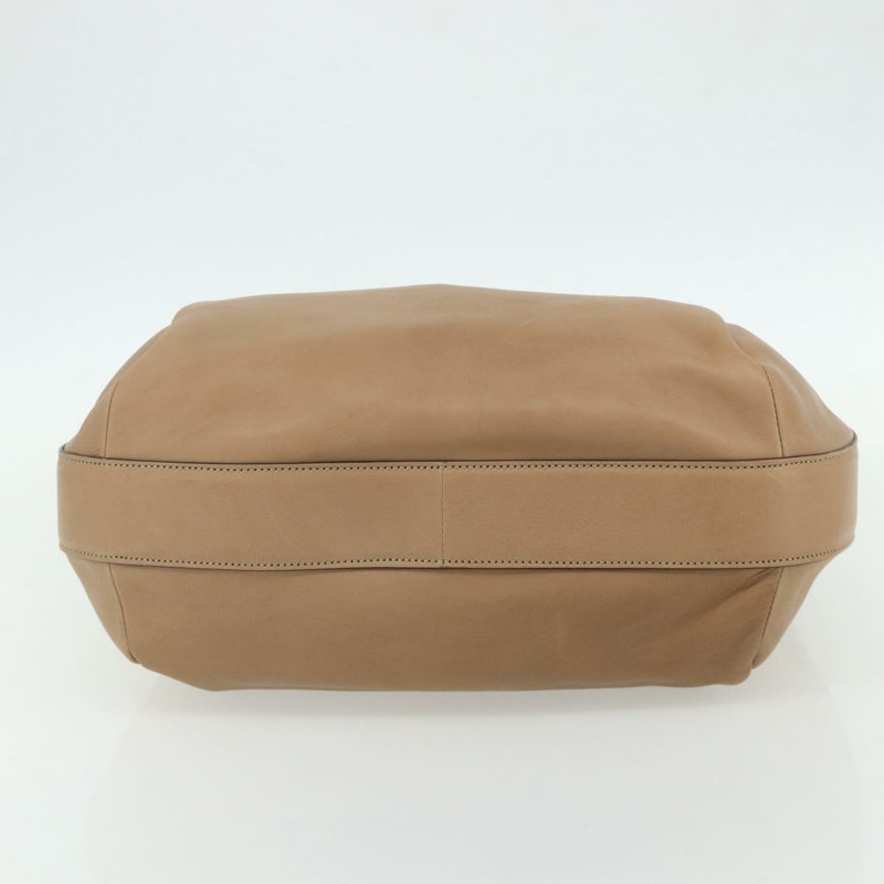 【日本直送】GUCCI 皮革單背包 米色 金色 296880 正品 bs35043A-4