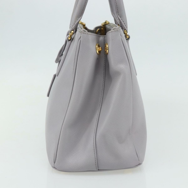 【日本直送】PRADA Galleria 手提包，Safiano 皮革，金色、紫色、灰色，正品編號 178941A-3