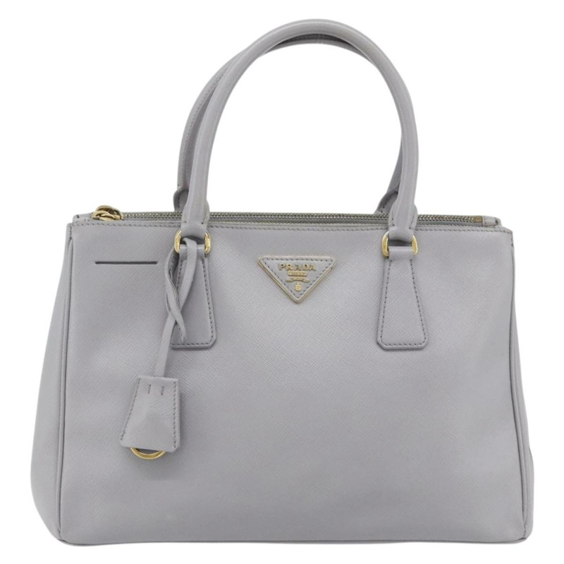 【日本直送】PRADA Galleria 手提包，Safiano 皮革，金色、紫色、灰色，正品編號 178941A-12