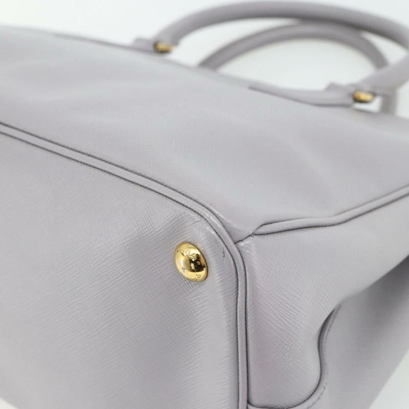 【日本直送】PRADA Galleria 手提包，Safiano 皮革，金色、紫色、灰色，正品編號 178941A-14