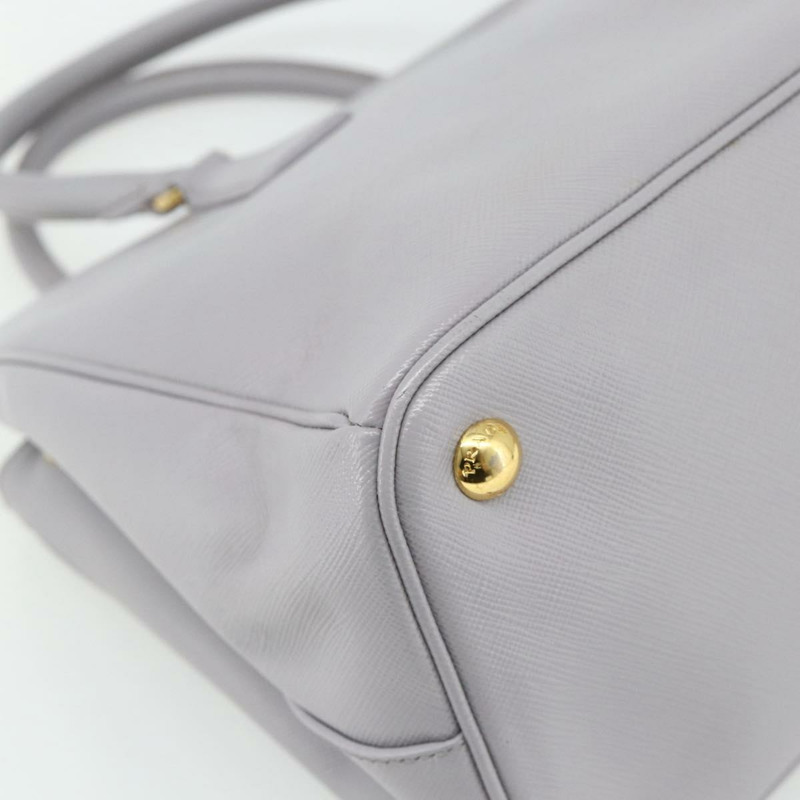 【日本直送】PRADA Galleria 手提包，Safiano 皮革，金色、紫色、灰色，正品編號 178941A-15