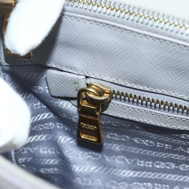 【日本直送】PRADA Galleria 手提包，Safiano 皮革，金色、紫色、灰色，正品編號 178941A-21