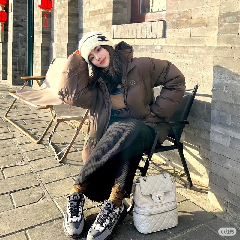 Chanel 仙女奶油白 油蠟皮革肩背包/側背包🤍時髦仙女🧚‍♀️-8
