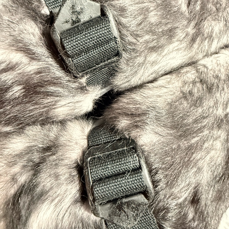 Moncler 兔毛滑雪手套/真皮草-9