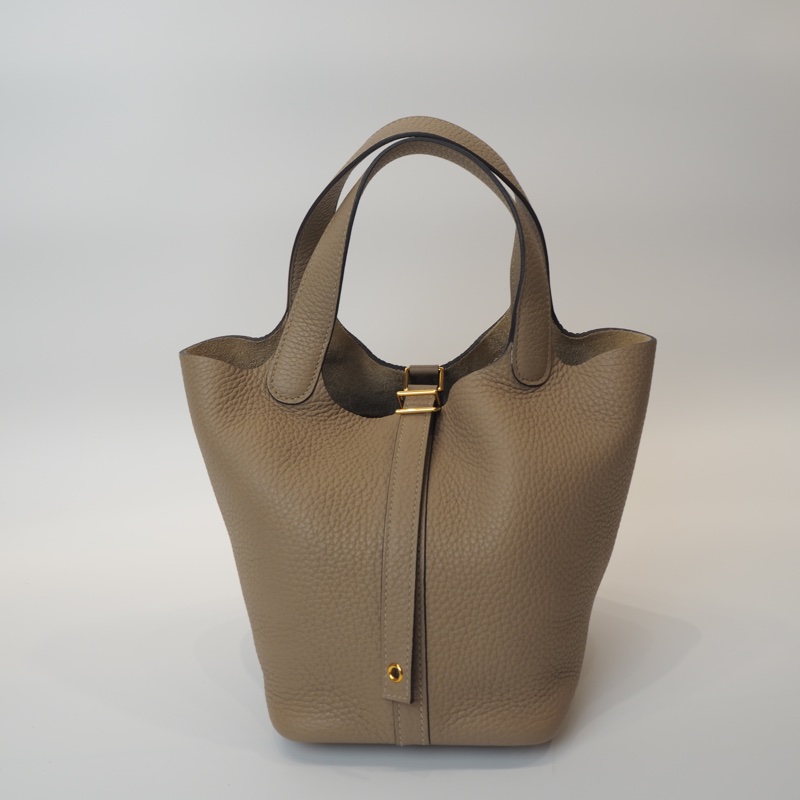 Hermès Picotin18 風衣灰-1