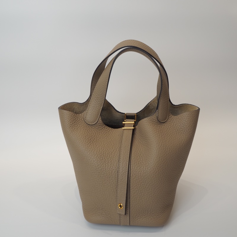 Hermès Picotin18 風衣灰-3