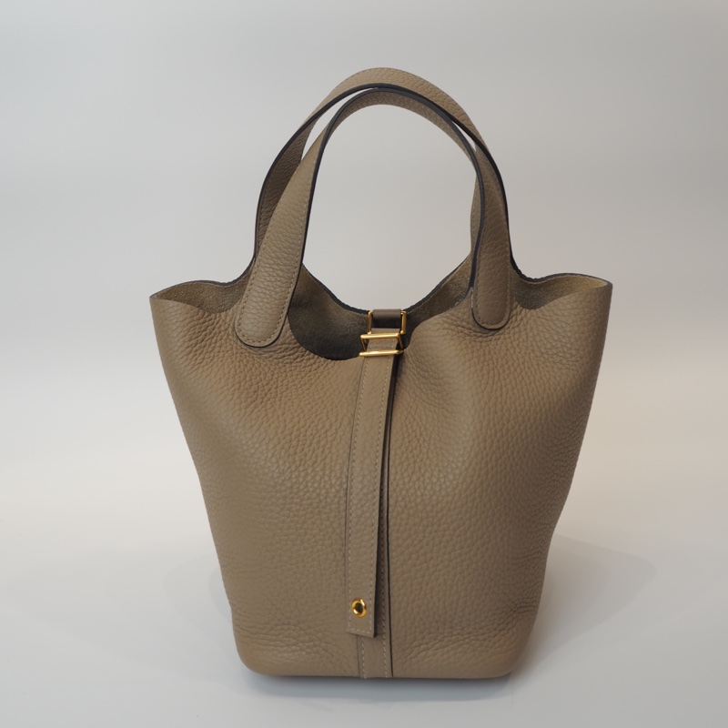 Hermès Picotin18 風衣灰-5
