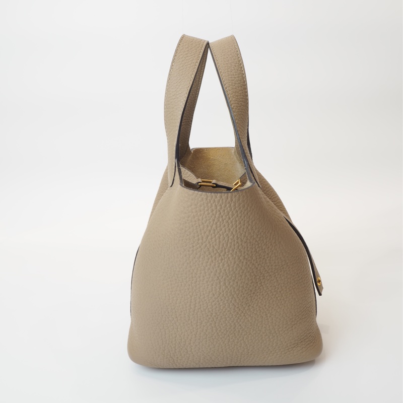 Hermès Picotin18 風衣灰-6