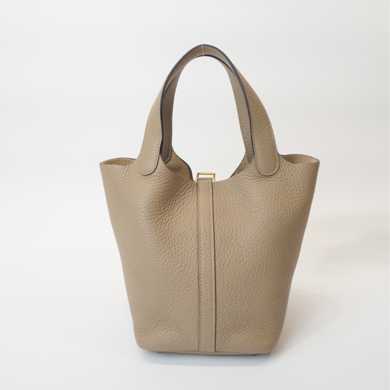Hermès Picotin18 風衣灰-7