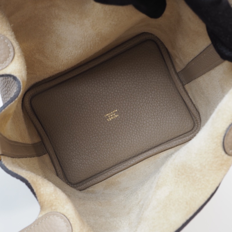 Hermès Picotin18 風衣灰-15