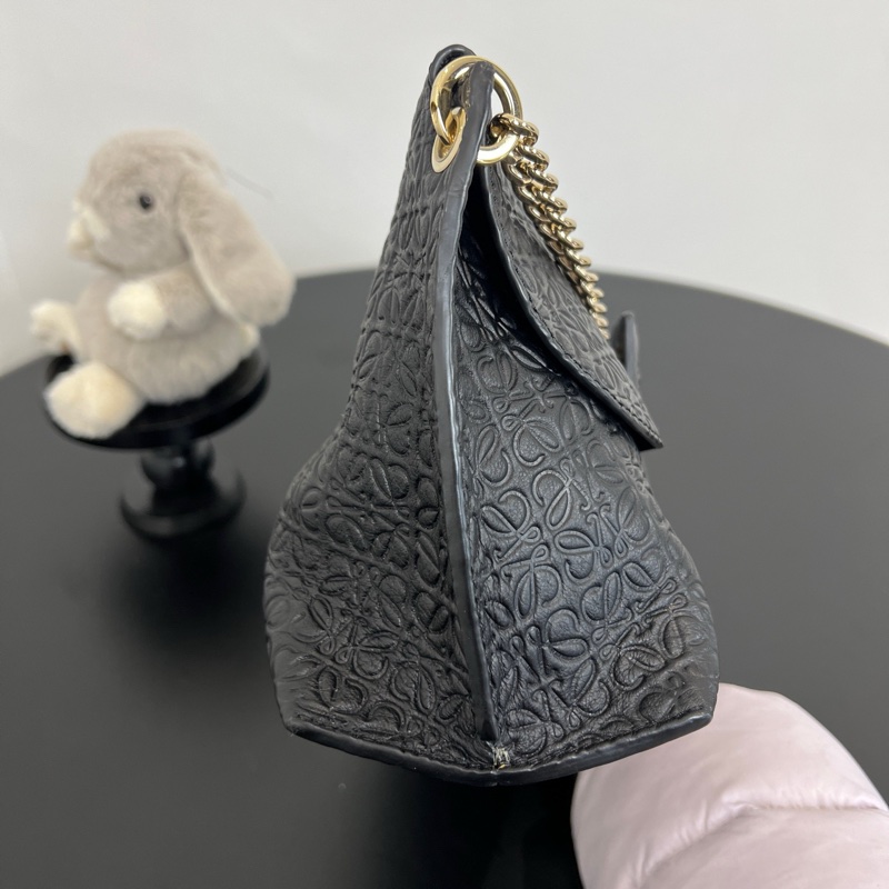 Loewe/羅意威 Avenue 黑色鏈條包 17年編碼-3