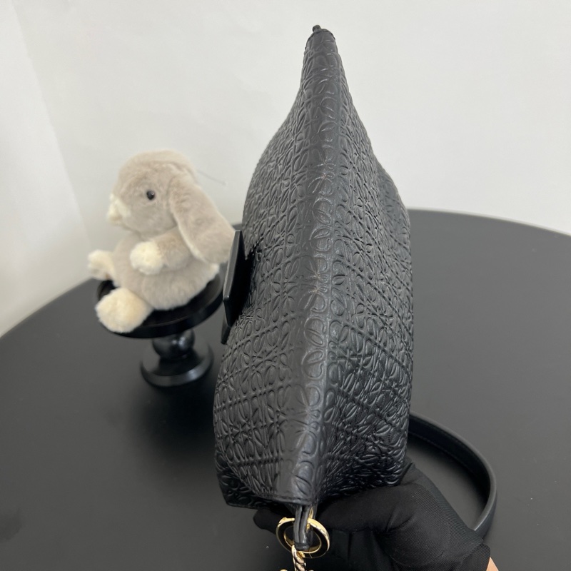 Loewe/羅意威 Avenue 黑色鏈條包 17年編碼-4