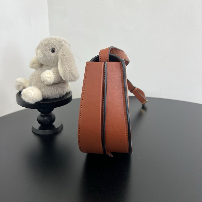 LOEWE/羅意威 Heel系列 焦糖色馬蹄包 19年編碼-3