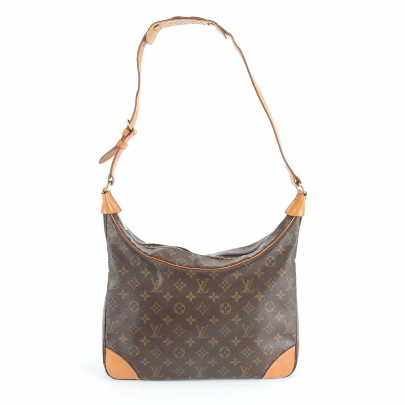 路易威登 Monogram Boulogne 35 M51260 皮革肩背包，女士款，成色極佳。-0