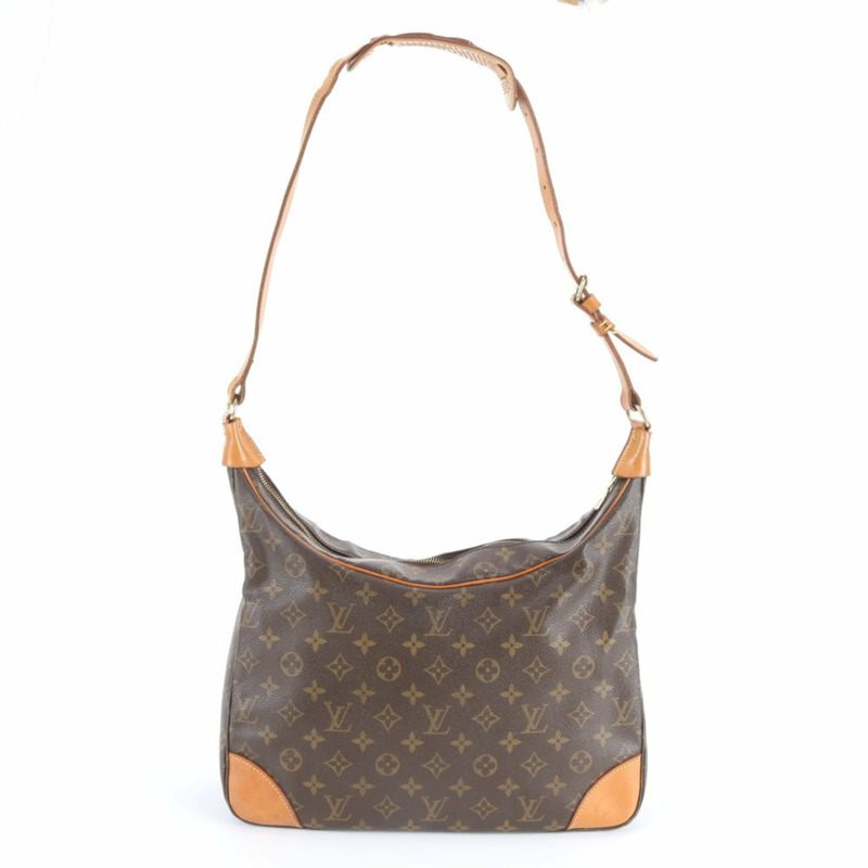 路易威登 Monogram Boulogne 35 M51260 皮革肩背包，女士款，成色極佳。-2