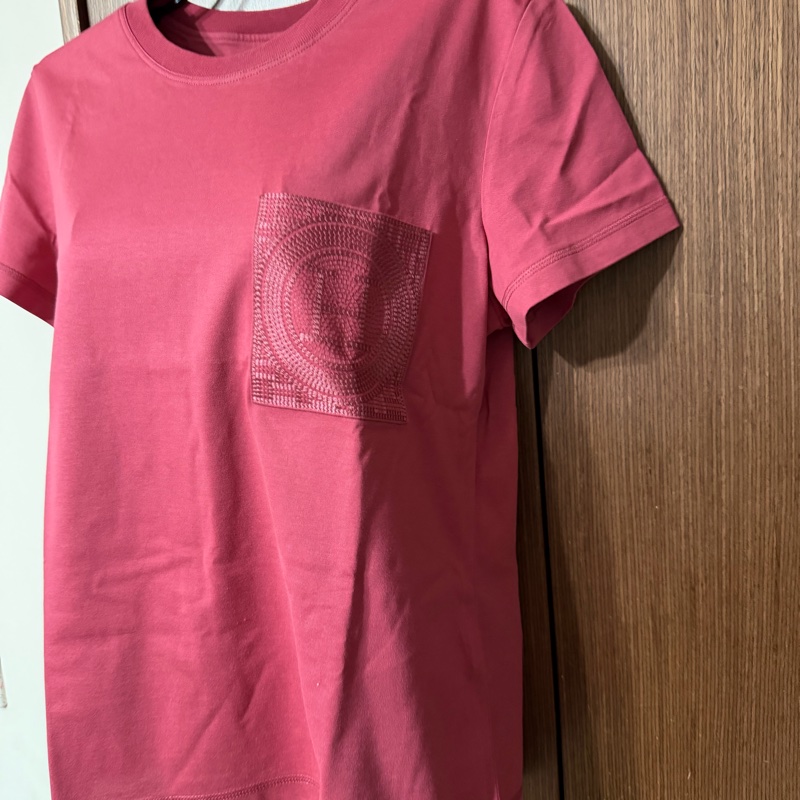 Hermès 刺繡短T-9
