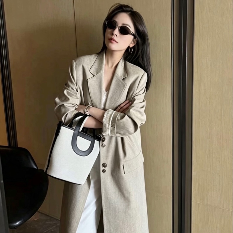 99.9新 Hermes🐎爱马仕 菜篮子loop18雾霾灰拼帆布 w刻-1
