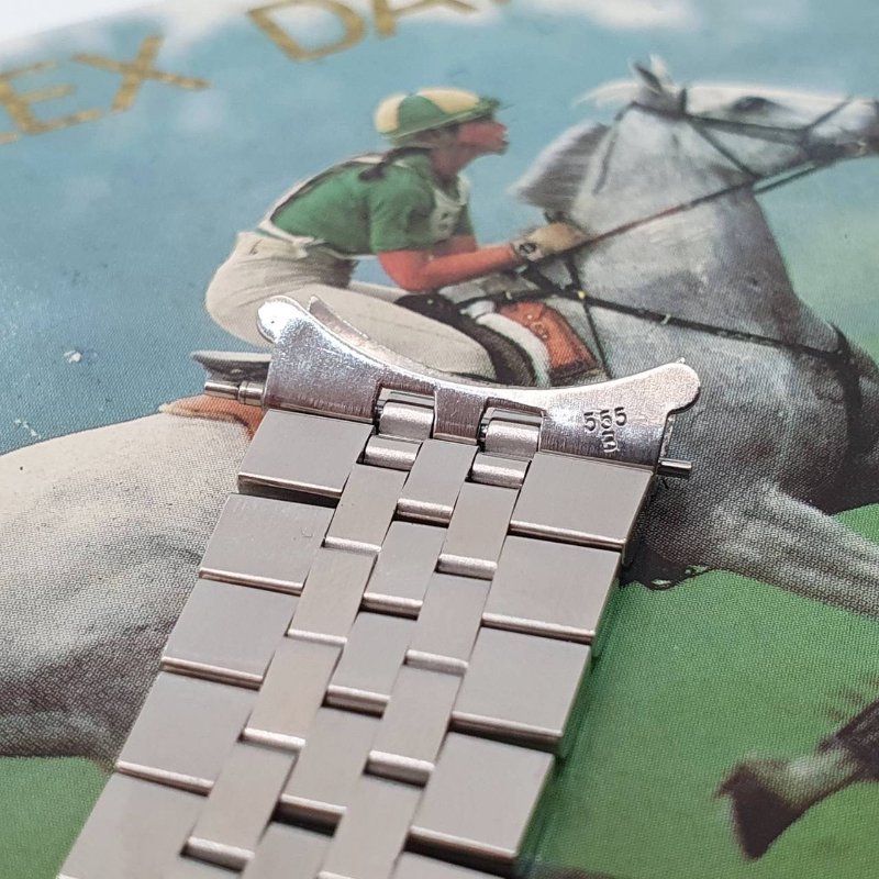 【大眾名錶】ROLEX勞力士 1603 Datejust 老勞絕版收藏 鐵道圈 湛藍色面盤 原廠錶帶 大眾名錶B1302-6