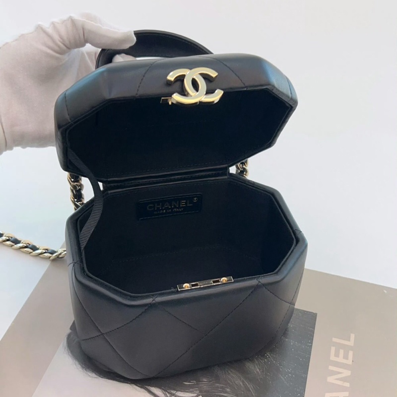 CHANEL/香奈兒 月光寶盒金扣 單肩斜挎包，晶片款-2