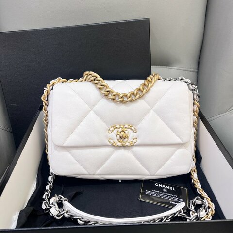 香奈兒/Chanel 19bag小號白金鏈條包
