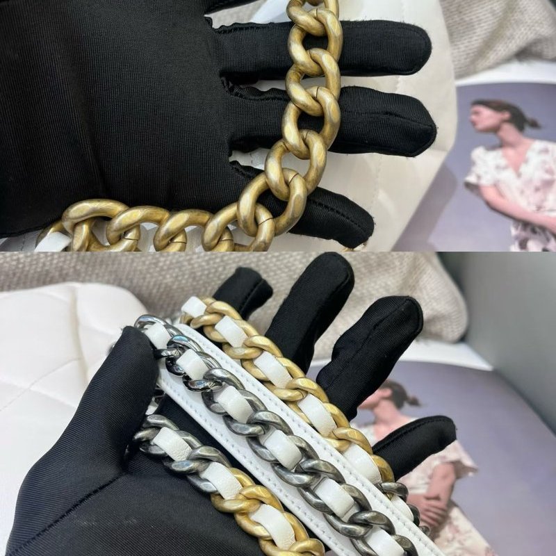 香奈兒/Chanel 19bag小號白金鏈條包-9