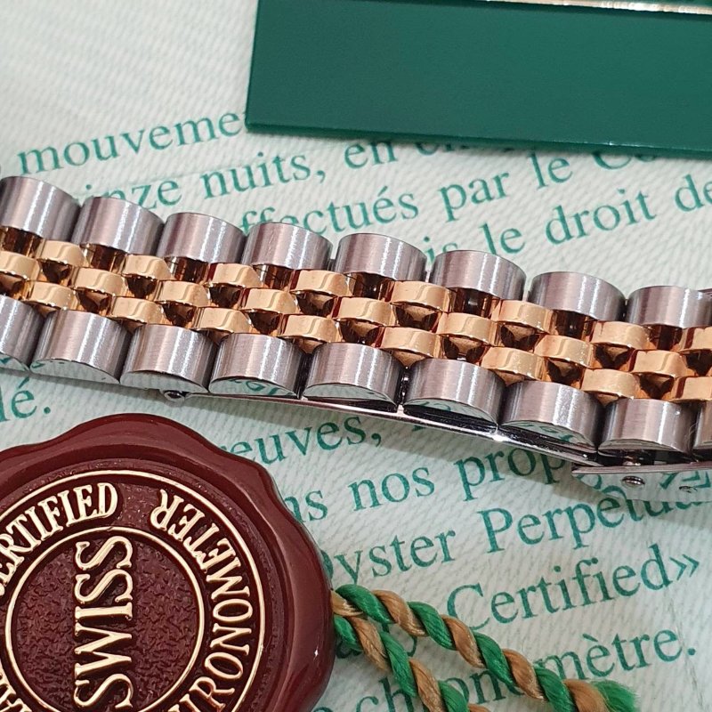 【大眾名錶】ROLEX勞力士 79173 Datejust 蠔式女錶 白色菱格紋面盤 羅馬時標 全配件 大眾名錶G289-6