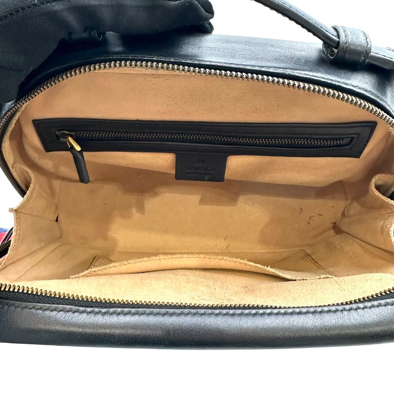 【美收精品】Gucci 山型紋愛心黑色肩背包 C-487【隔月月中將轉賣至日本 上架期限30天】-8