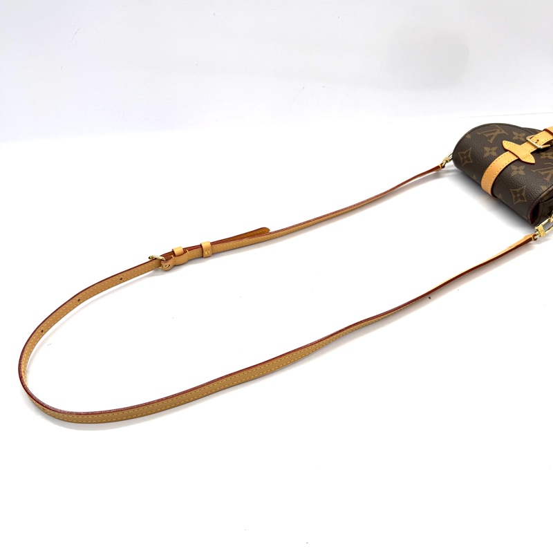 LOUIS VUITTON 路易威登 老花MICRO CHANTILLY 斜背包 M46643 RFID-4