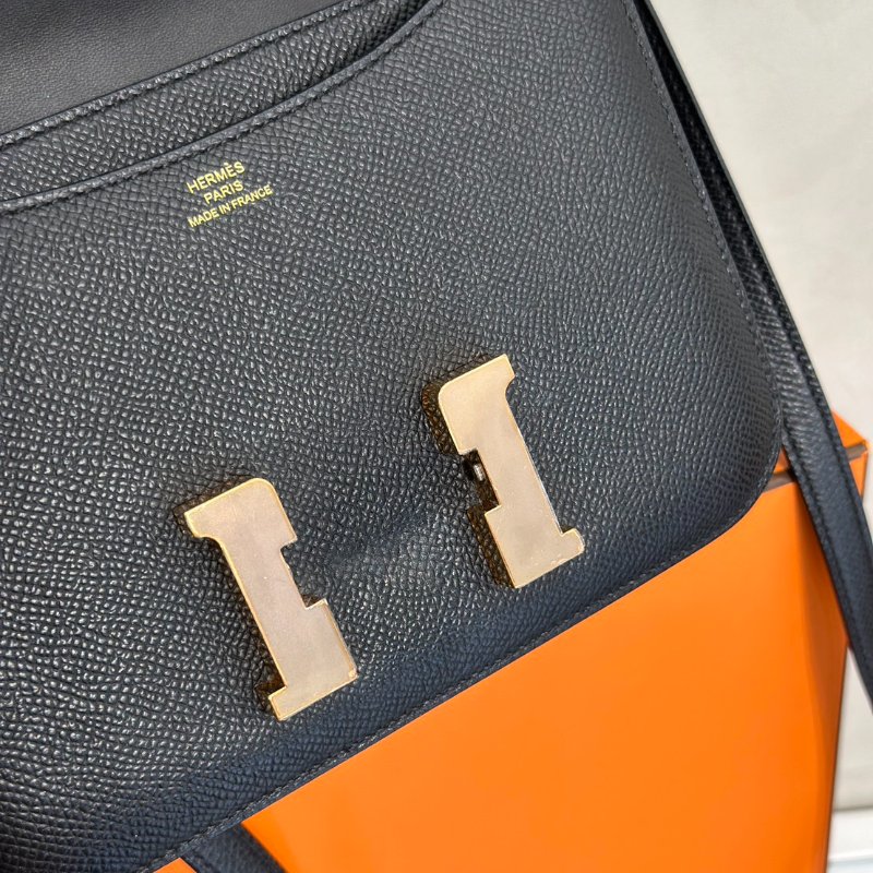 HERMES Mini Constance 19 - 黑玫瑰金 W-6