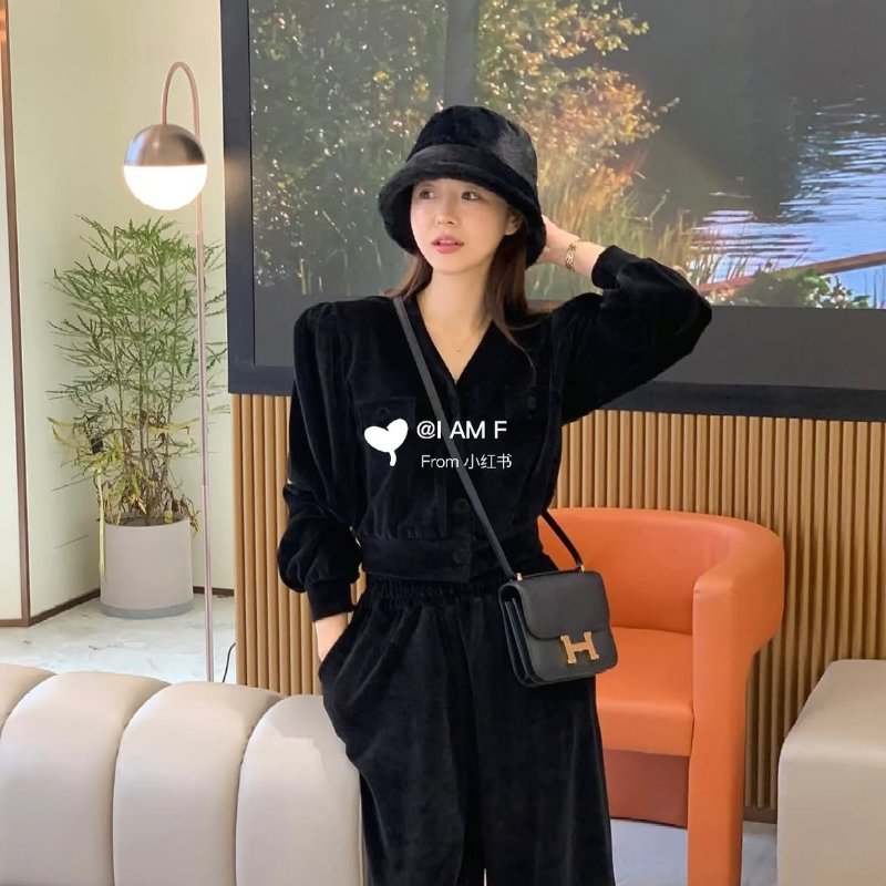 HERMES Mini Constance 19 - 黑玫瑰金 W-13