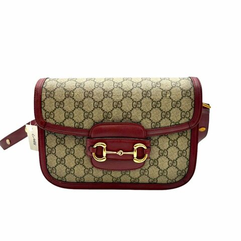【美收精品】Gucci 老花金鎖肩背包 C-488【隔月月中將轉賣至日本 上架期限30天】